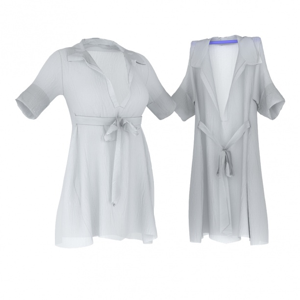服装3d模型下载