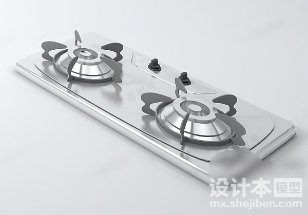 燃气灶3d模型下载