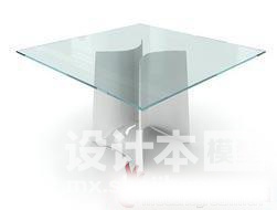 茶几3d模型下载