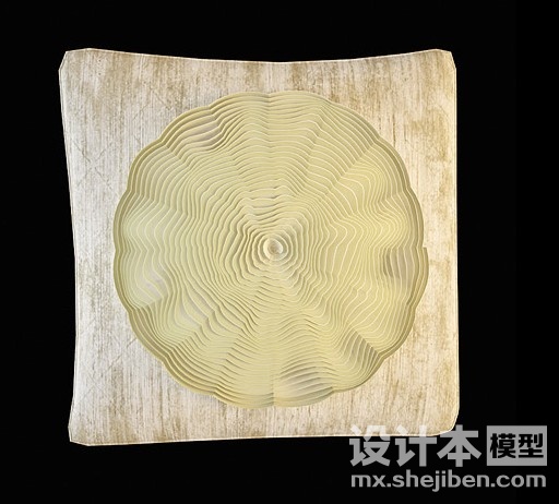 靠垫3d模型下载