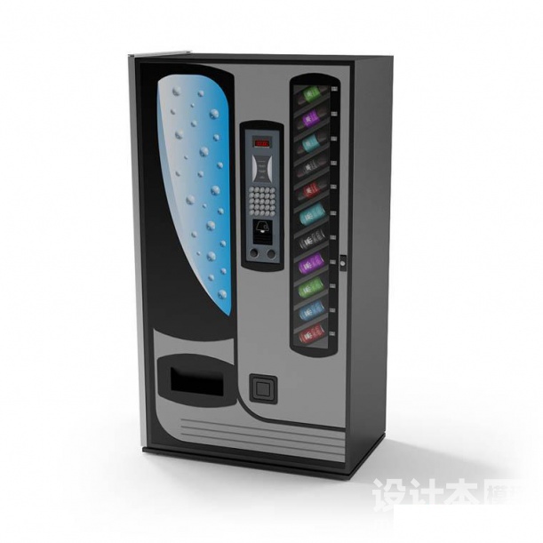 自动售货机3d模型下载