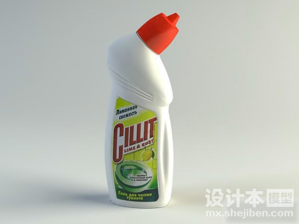 清洁剂3d模型下载