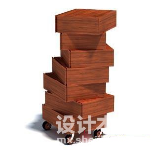柜子3d模型下载