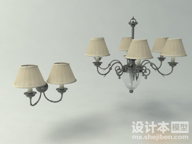 灯3d模型下载