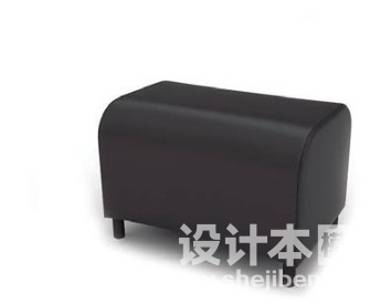 沙发凳3d模型下载