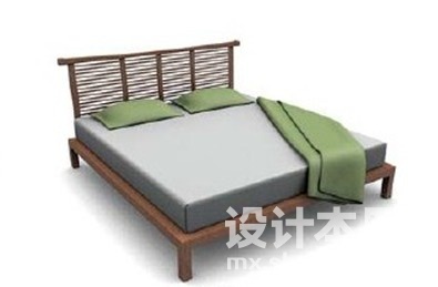 床3d模型下载