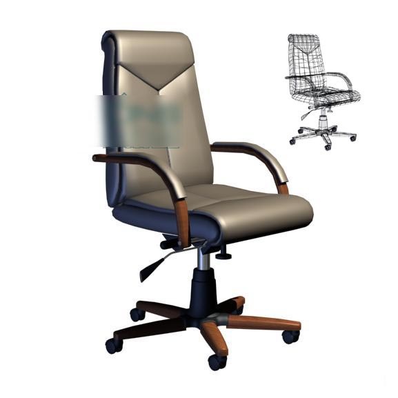 办公椅3d模型下载