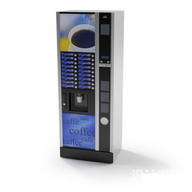 自动售货机3d模型下载