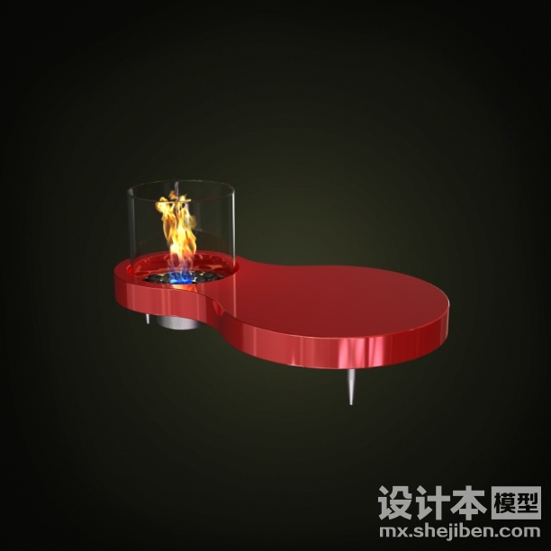 壁炉3d模型下载