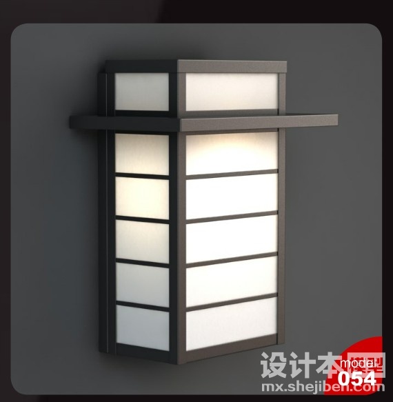 室外灯3d模型下载