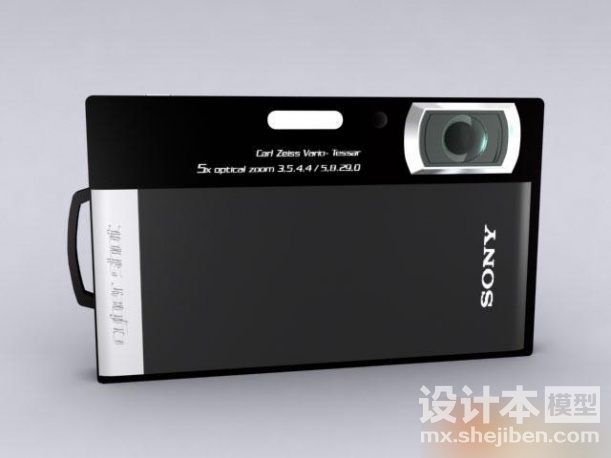 数码照相机3d模型下载
