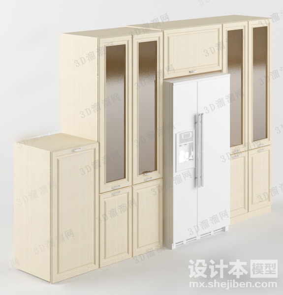 柜子3d模型下载