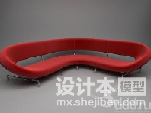 多人沙发3d模型下载