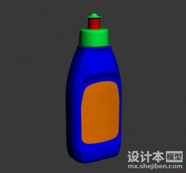 清洁剂3d模型下载