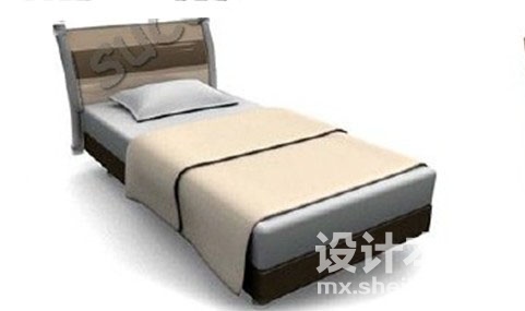 床3d模型下载