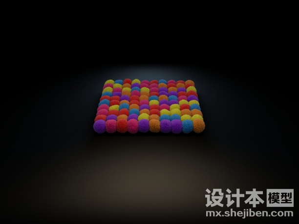 地毯3d模型下载