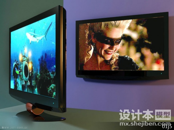 电视机3d模型下载