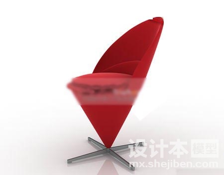 休闲椅3d模型下载