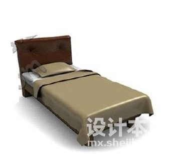 床3d模型下载