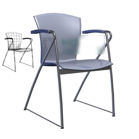 办公椅3d模型下载