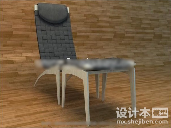躺椅3d模型下载