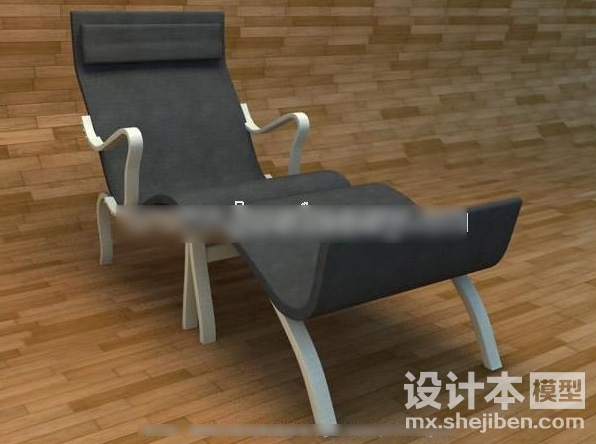 躺椅3d模型下载