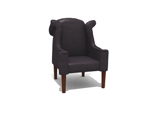 休闲椅3d模型下载