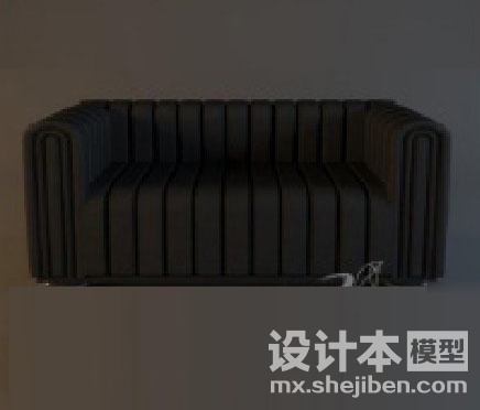 双人沙发3d模型下载