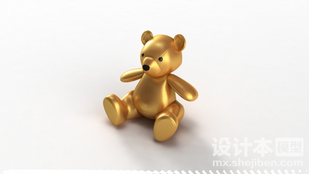 玩具熊3d模型下载