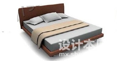 床3d模型下载
