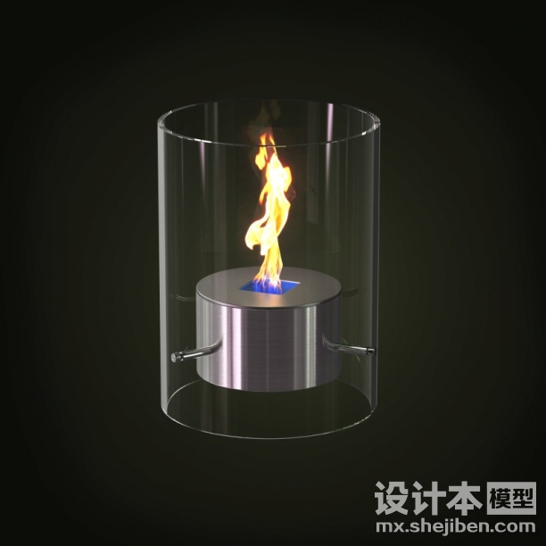 壁炉3d模型下载