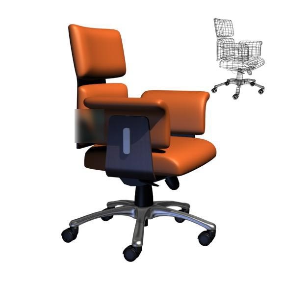 办公椅3d模型下载