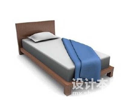 床3d模型下载