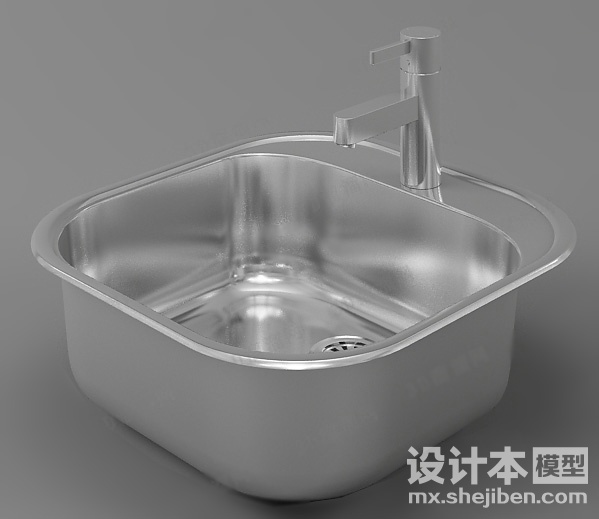洗菜池3d模型下载