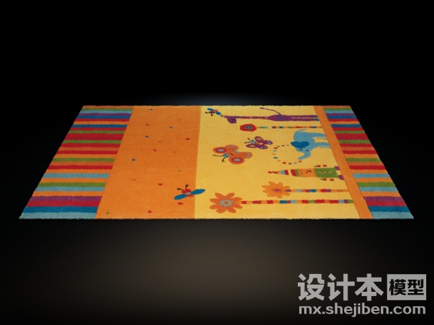 地毯3d模型下载