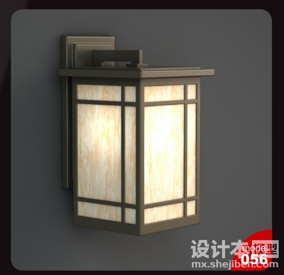室外灯3d模型下载