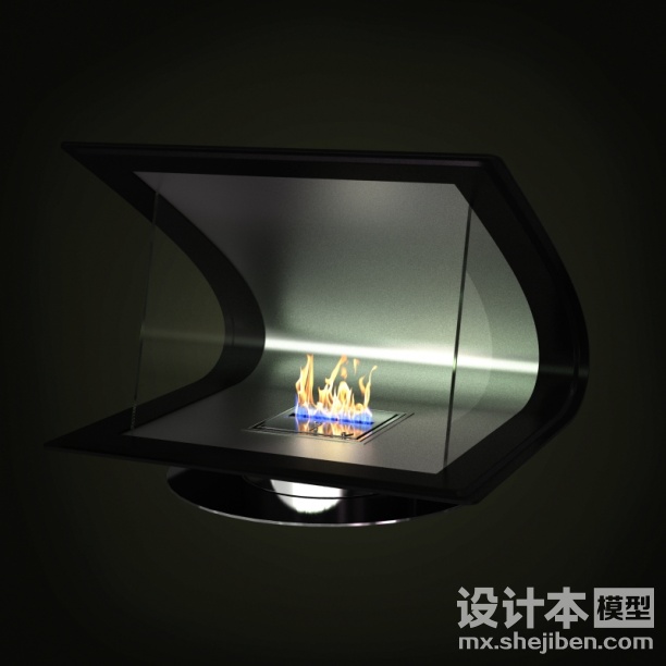 壁炉3d模型下载