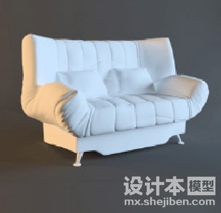 双人沙发3d模型下载