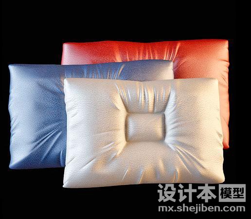 枕头3d模型下载