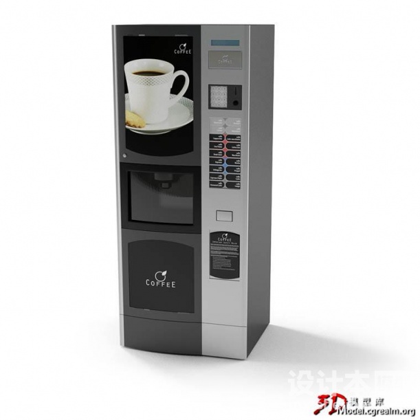自动售货机3d模型下载