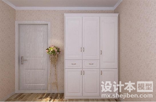 衣柜3d模型下载