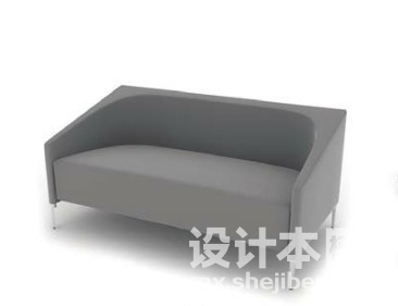 双人沙发3d模型下载