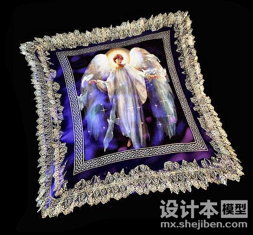 枕头3d模型下载