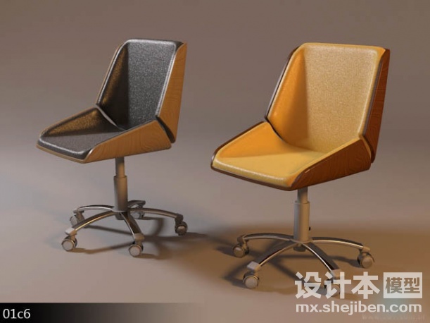 办公椅3d模型下载