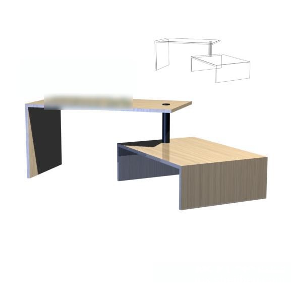 茶几3d模型下载