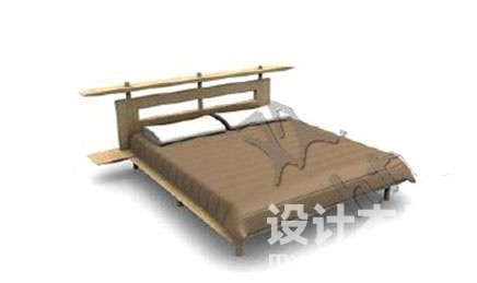床3d模型下载