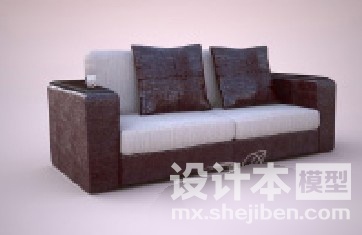 双人沙发3d模型下载