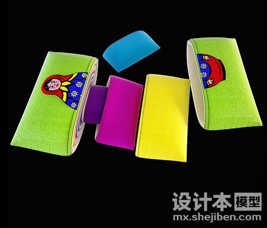 抱枕3d模型下载