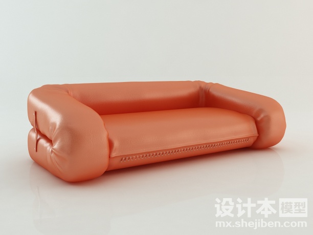 双人沙发3d模型下载