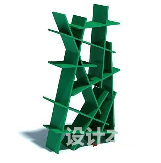 书架3d模型下载